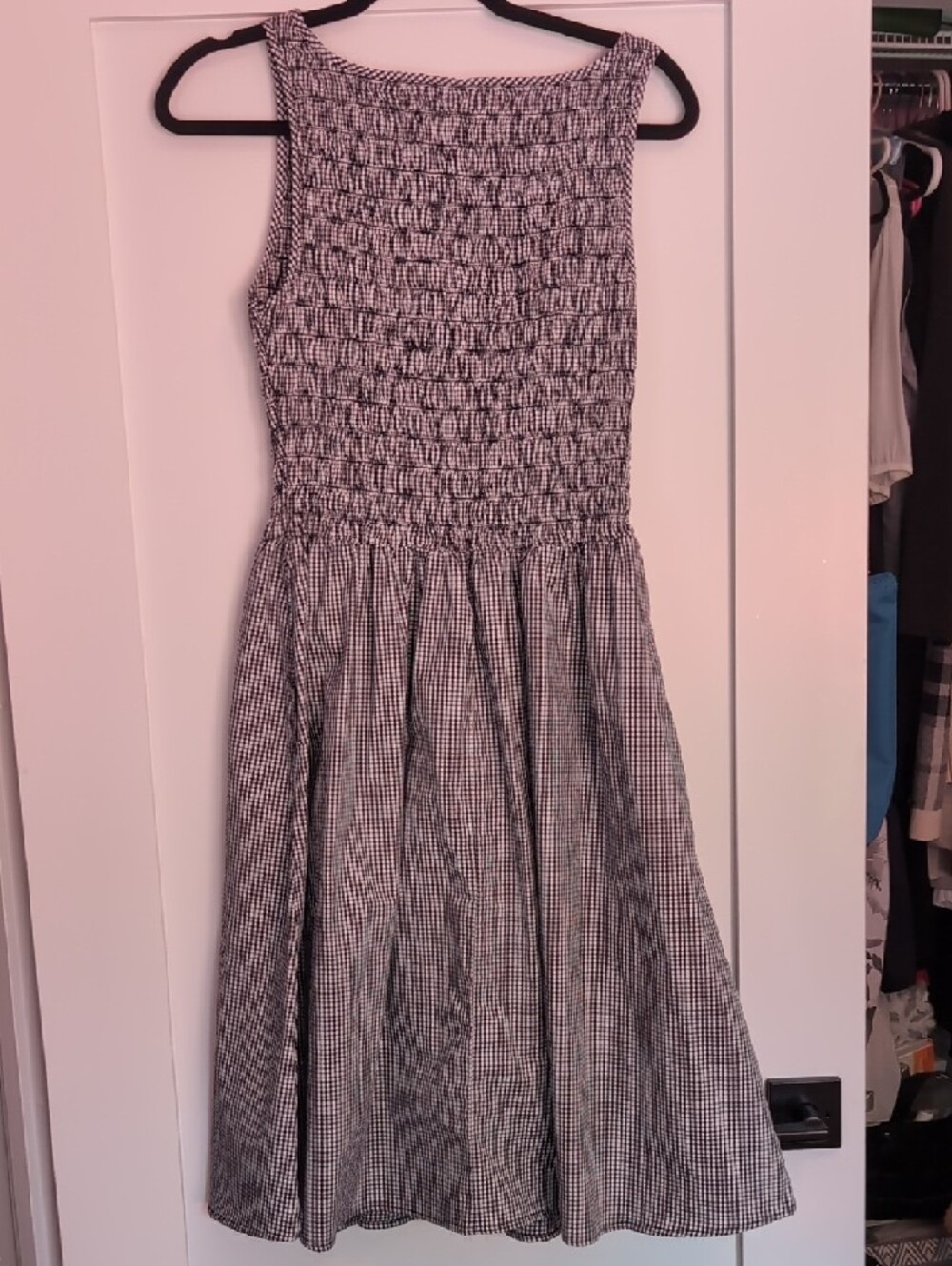 GAP Black and White Gingham Sundress - Picture 3 of 4